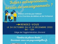Les Rencontres Créateurs / Repreneurs d’entreprises du Pays de Saint Gilles Croix de Vie