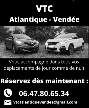 VTC Atlantique vendée