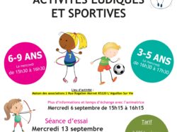 Activités ludiques et sportives