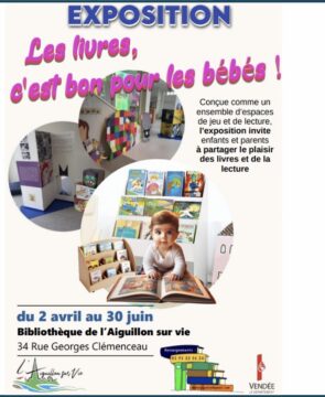 Exposition : les livres c’est bon pour les bébés