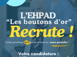 RECRUTEMENT – EHPAD Les Boutons d’Or