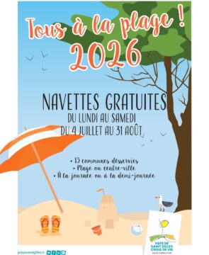 Navettes des plages été 2026