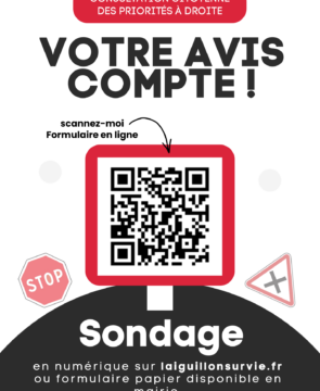 Sondage – Priorité à droite du centre bourg